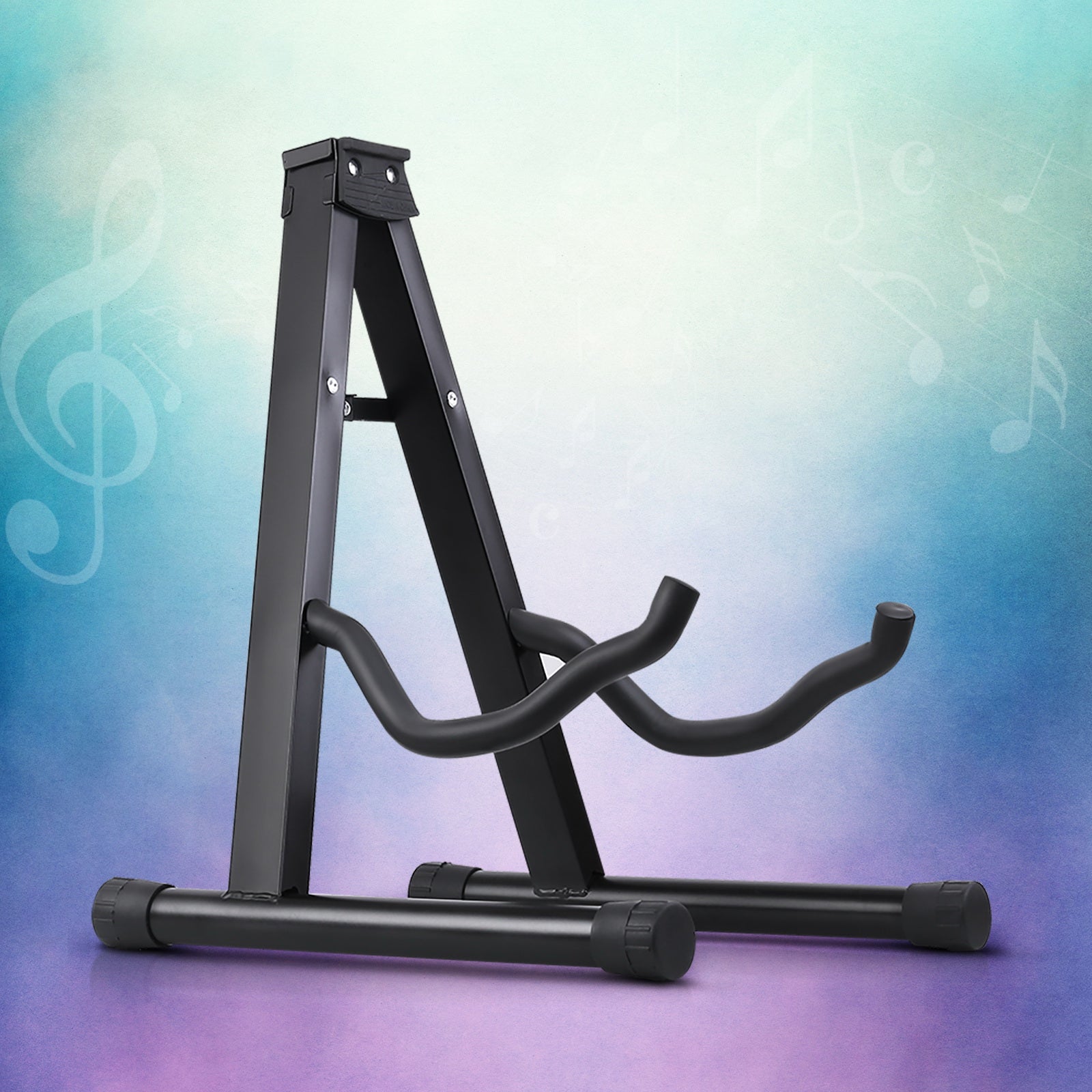 Alpha Guitar Stand Folding Portable Floor Rack Holder-Audio &amp; Video &gt; Musical Instrument &amp; Accessories-PEROZ Accessories