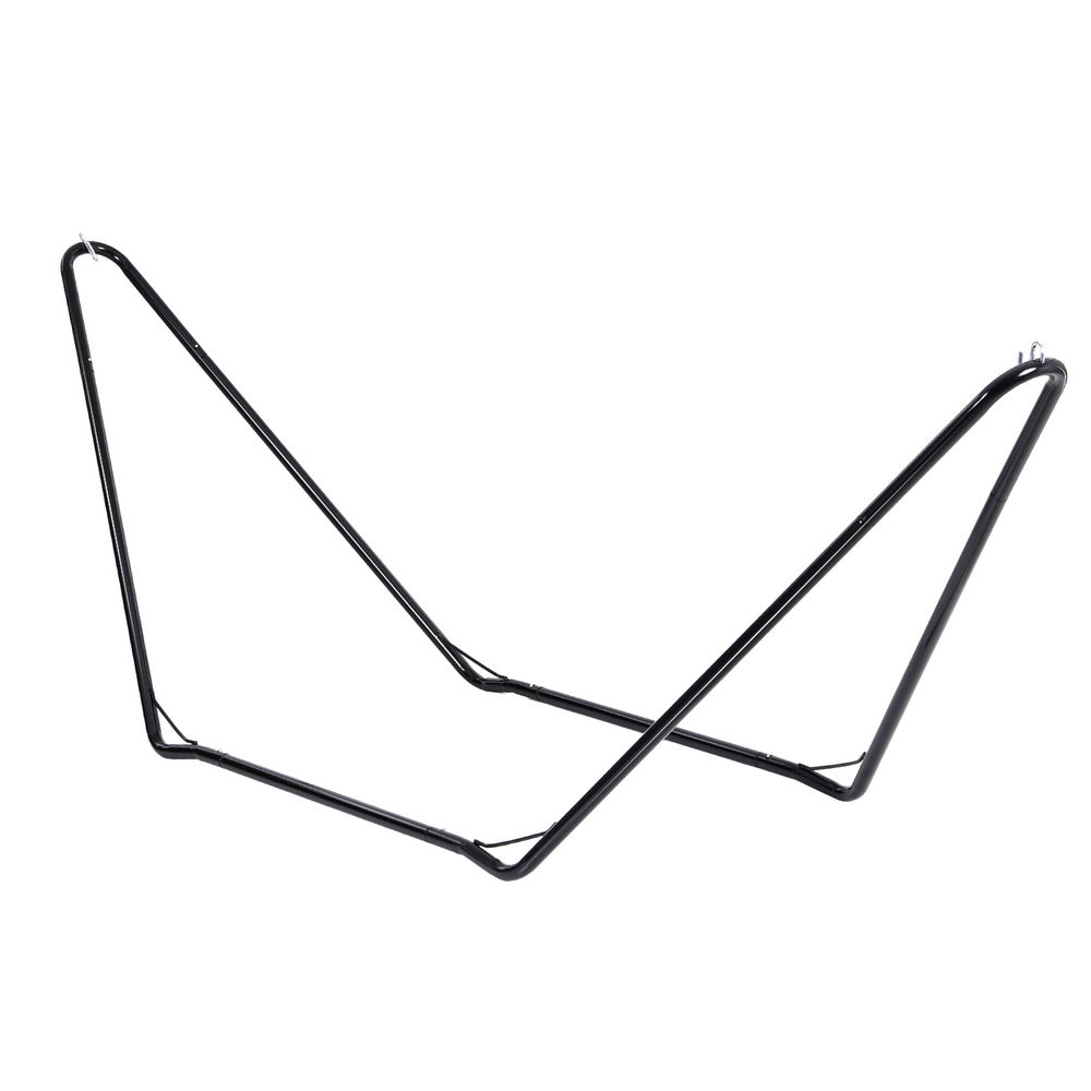 Gardeon Hammock Bed Stand Steel Frame Outdoor Garden-Home &amp; Garden > Hammocks > Hammocks &amp; Accessories-PEROZ Accessories