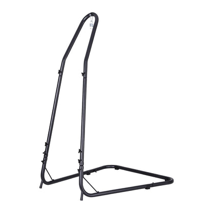Gardeon Hammock Chair Stand Heavy Duty Steel Frame Black-Furniture > Bar Stools &amp; Chairs > Table &amp; Bar Stools-PEROZ Accessories
