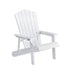 Gardeon Outdoor Chairs HDPE Adirondack Beach Chair Sun Lounge Patio Furniture Garden white-Furniture > Outdoor > Outdoor Chairs-PEROZ Accessories