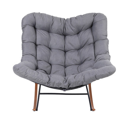 Gardeon Outdoor Rocking Chair Furniture Papasan Recliner Garden Patio Lounge Setting-Furniture > Outdoor > Outdoor Chairs-PEROZ Accessories