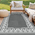 Gardeon Outdoor Rugs 152x244cm Large Carpet Reversible Area Mat PP Dual-Sided Patio Rug Greek Key-Home & Garden > Rugs > Outdoor Rugs-PEROZ Accessories