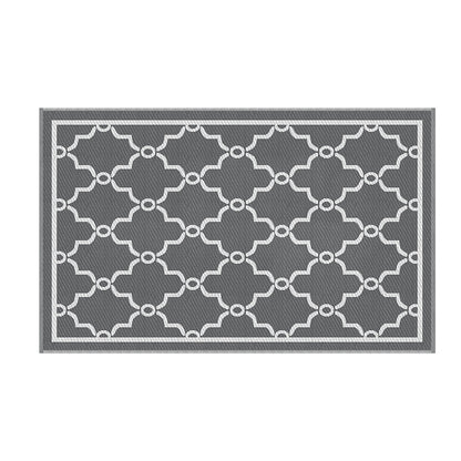 Gardeon Outdoor Rugs 152x244cm Large Carpet Reversible Area Mat PP Dual-Sided Patio Rug Maroc-Home &amp; Garden &gt; Rugs &gt; Outdoor Rugs-PEROZ Accessories