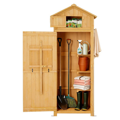 Gardeon Outdoor Storage Cabinet Cupboard Folding Table Tool Organizer Shed Adjustable-Furniture &gt; Office &gt; Storage Cabinets-PEROZ Accessories