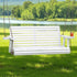 Gardeon Porch Outdoor Swing Chair With Cup Holder Wooden Furniture 2 Seater-Furniture > Outdoor > Outdoor Chairs-PEROZ Accessories