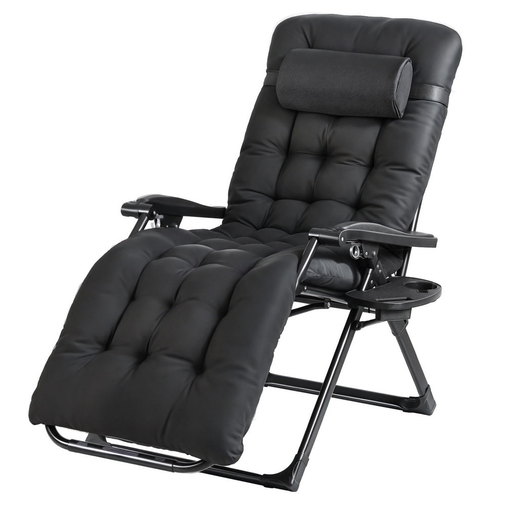 Gardeon Sun Lounge Lounger Folding Camping Zero Gravity Chair Outdoor Furniture-Furniture > Outdoor > Outdoor Sofas &amp; Lounge Sets-PEROZ Accessories