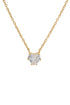 GEORGINI MIDNIGHT VELVET BABY HEART NECKLACE GOLD-PEROZ Accessories
