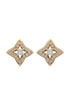 GEORGINI MIDNIGHT VELVET FAIRWATER PETITE EARRINGS GOLD-PEROZ Accessories