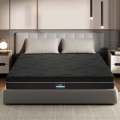Giselle 18cm Memory Foam Mattress Green Tea Foam Cool Gel Foam Mattresses King-Furniture > Mattresses > King Size Mattress-PEROZ Accessories