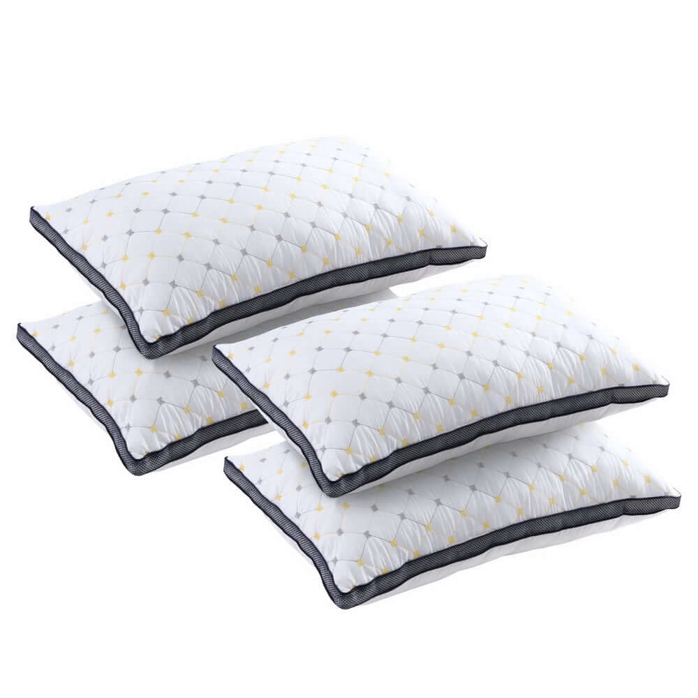 Giselle 4pcs Pillows Microfibre-Home &amp; Garden > Bedding > Pillows-PEROZ Accessories