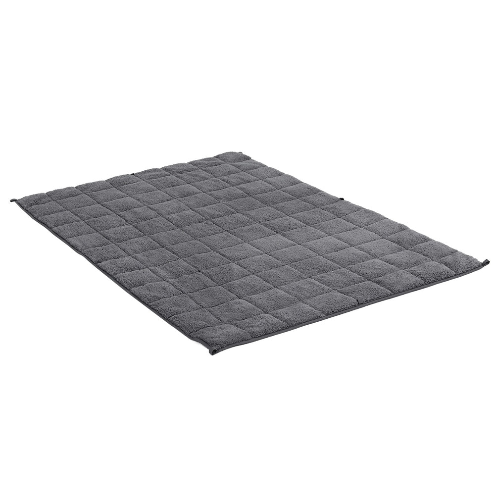 Giselle 5.5KG Weighted Blanket Adults Kid Anti Anxiety Gravity Blankets Sherpa Fleece-Home &amp; Garden > Bedding > Blankets &amp; Throws-PEROZ Accessories