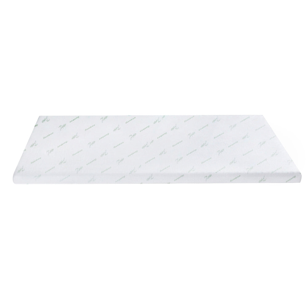 Giselle 8cm Memory Foam Mattress Topper Lavender Infused Bamboo Cover 7-Zone Single-Furniture > Mattresses > Mattress Toppers-PEROZ Accessories