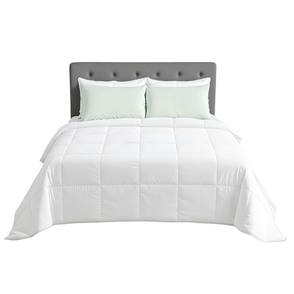 Giselle Bedding 200GSM Bamboo Quilt Summer Quilts All Season Doona Duvet Lightweight Super King-Home &amp; Garden > Bedding > Quilts &amp; Duvets-PEROZ Accessories