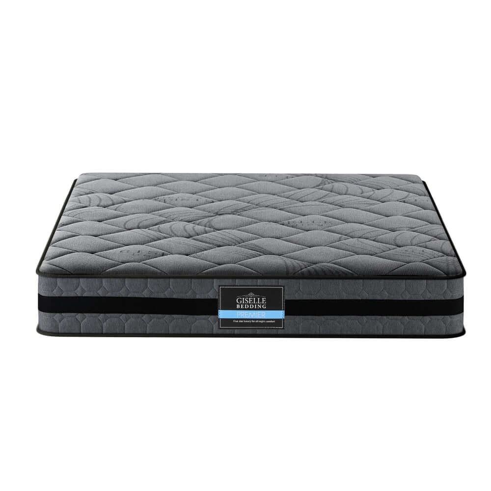 Giselle Bedding 22cm Mattress Medium Firm King-Furniture &gt; Mattresses &gt; King Size Mattress-PEROZ Accessories