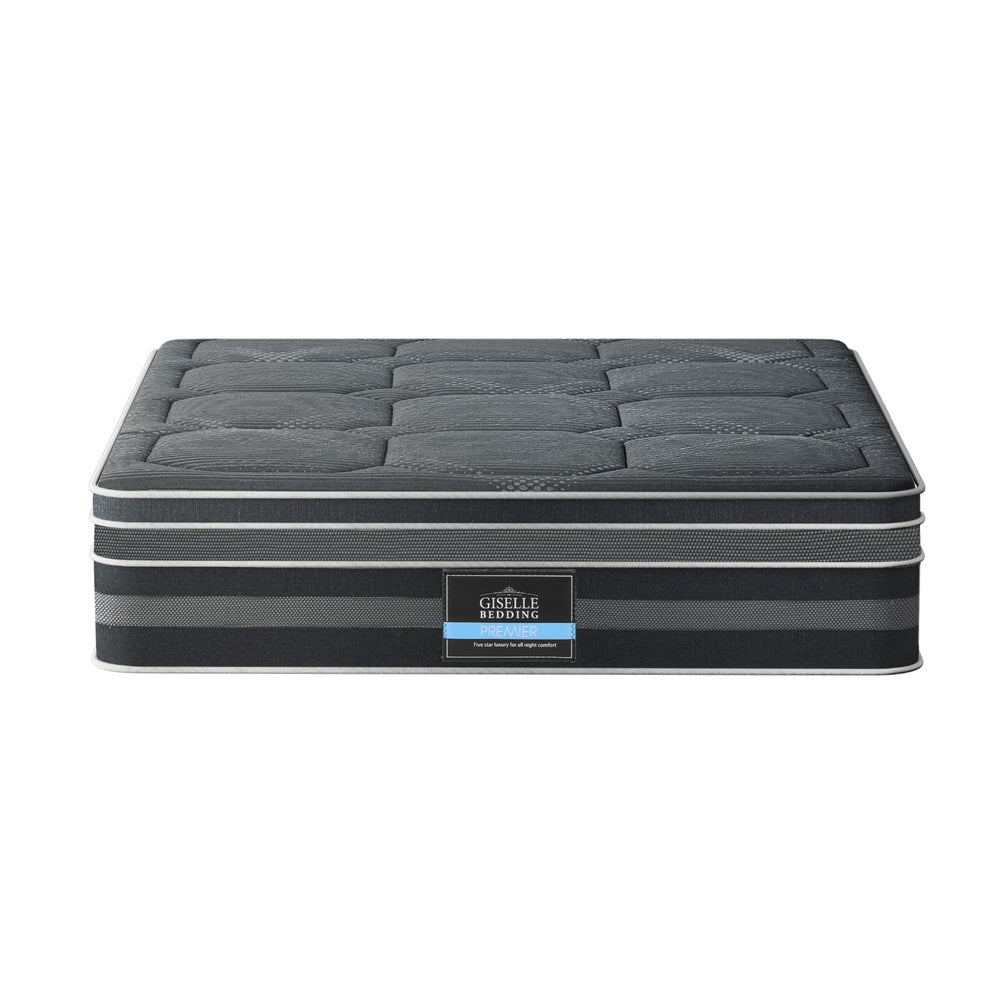 Giselle Bedding 35cm Mattress Bamboo Cover Double-Furniture &gt; Mattresses &gt; Double Mattress-PEROZ Accessories