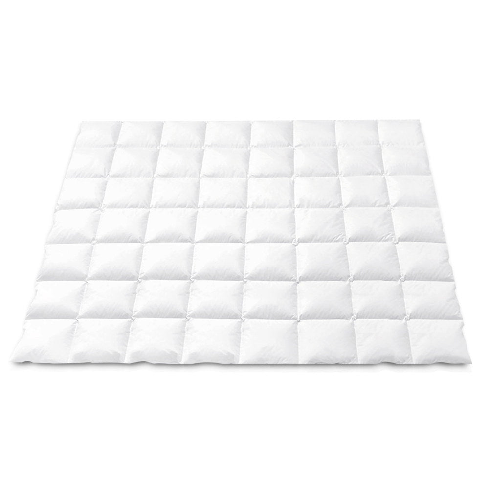 Giselle Bedding 700GSM Duck Down Feather Quilt Duvet Doona Winter Blanket Double-Home &amp; Garden > Bedding > Quilts &amp; Duvets-PEROZ Accessories