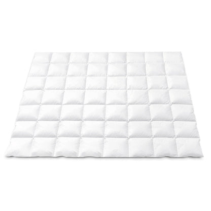Giselle Bedding 700GSM Duck Down Feather Quilt Duvet Doona Winter Blanket Double-Home &amp; Garden > Bedding > Quilts &amp; Duvets-PEROZ Accessories