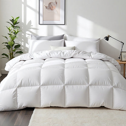 Giselle Bedding 700GSM Duck Down Feather Quilt Duvet Doona Winter Blanket Single-Home &amp; Garden > Bedding > Quilts &amp; Duvets-PEROZ Accessories