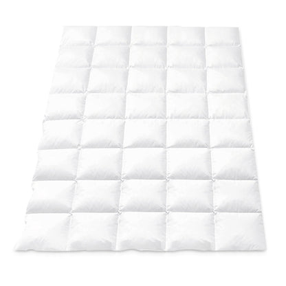 Giselle Bedding 800GSM Goose Down Feather Quilt Winter Blanket Duvet Comforter Single-Home &amp; Garden > Bedding > Quilts &amp; Duvets-PEROZ Accessories