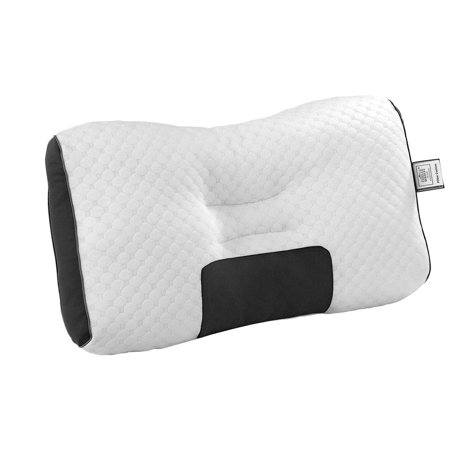 Giselle Bedding Contour Pillow Ergonomic Neck Pillow 48X73CM-Home &amp; Garden > Bedding > Pillows-PEROZ Accessories