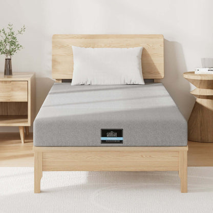 Giselle Bedding Cool Gel Memory Foam Mattress Charcoal 7-Zone Washable Bamboo Cover 15cm Single-Furniture > Mattresses > Single Mattress-PEROZ Accessories