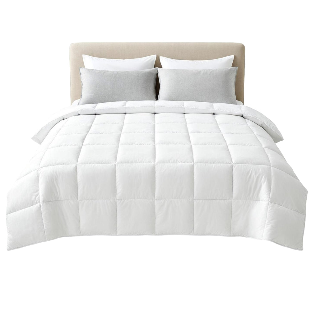 Giselle Bedding Super King Size 400GSM Microfiber Quilt All Season Duvet Quilts Comforter Winter Summer-Home &amp; Garden > Bedding > Quilts &amp; Duvets-PEROZ Accessories