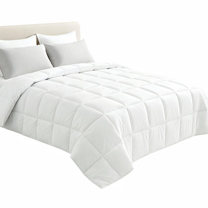 Giselle Bedding Super King Size 400GSM Microfiber Quilt All Season Duvet Quilts Comforter Winter Summer-Home &amp; Garden > Bedding > Quilts &amp; Duvets-PEROZ Accessories