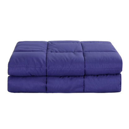 Giselle Bedding Weighted Blanket 9KG Kids Adults Heavy Gravity Relax Calm Blue-Home &amp; Garden > Bedding > Blankets &amp; Throws-PEROZ Accessories