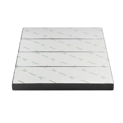 Giselle Foldable Mattress Folding Foam Mattresses Bamboo Double-Furniture > Mattresses > Double Mattress-PEROZ Accessories