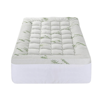 Giselle Mattress Topper 11cm Pillowtop toppers Bamboo King Single-Furniture > Mattresses > Mattress Toppers-PEROZ Accessories