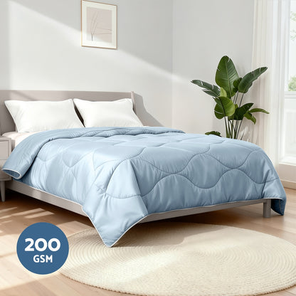 Giselle Tencel Quilt 200GSM Summer Quilts Comforter Doona Light Weight Soft Throw Blanket King-Home &amp; Garden > Bedding > Quilts &amp; Duvets-PEROZ Accessories
