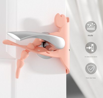 Green (6-Pack) Cute Crab Door Slam Stopper Set- Silicone Anti-Pinch &amp; Quiet Latch Guard-Baby &amp; Kids > Gates &amp; Playpens > Safety Gates &amp; Safety Accessories-PEROZ Accessories