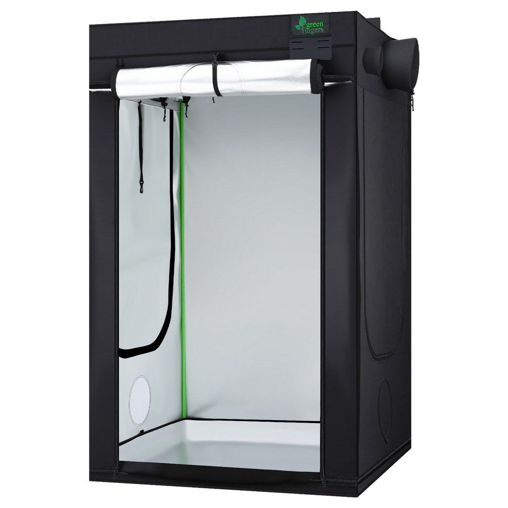 Green Fingers Grow Tent Kits 120x120x200cm Hydroponics Indoor Grow System-Home &amp; Garden > Greenhouses > Greenhouses &amp; Accessories-PEROZ Accessories