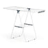 Artiss 2 Tier Clothes Rack Airer Foldable 139CM White-Furniture > Living Room > Coat Racks-PEROZ Accessories