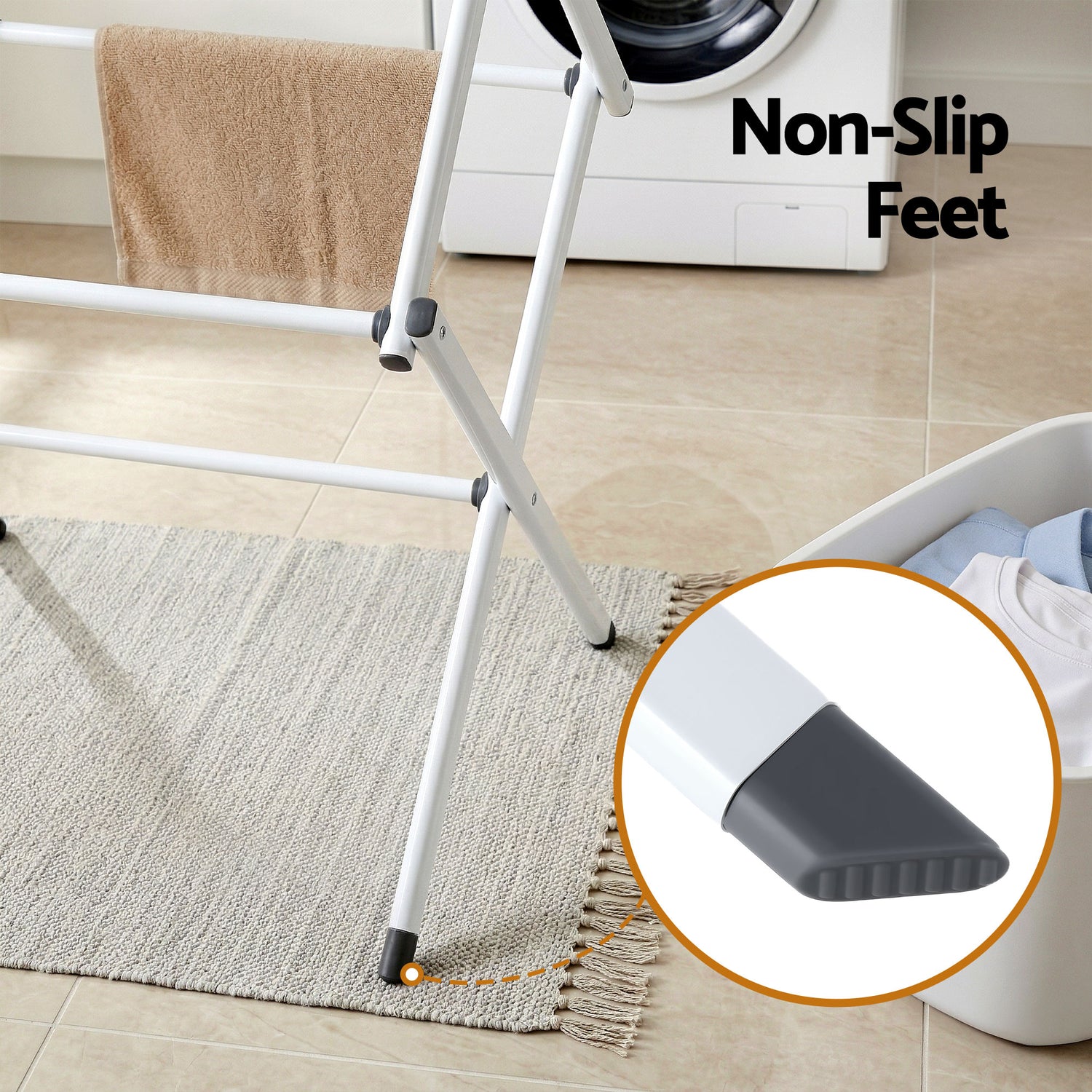 Artiss Clothes Rack Foldable Airer Drying Rack Portable No Assembly Required-Furniture > Living Room > Coat Racks-PEROZ Accessories