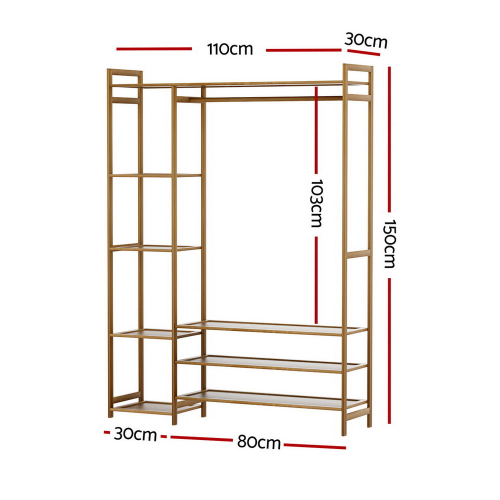 Artiss Clothes Rack Wardrobe Coat Stand-Furniture &gt; Living Room-PEROZ Accessories