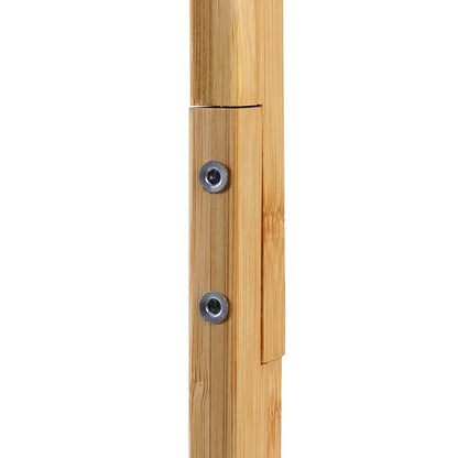 Artiss Clothes Rack Coat Stand 9 Hooks Tree Shelf Bamboo-Furniture &gt; Bedroom-PEROZ Accessories