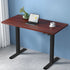 Artiss Standing Desk Motorised Walnut 140CM-Office Desks-PEROZ Accessories