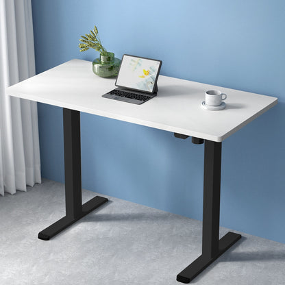 Artiss Standing Desk Motorised White 120CM-Office Desks-PEROZ Accessories
