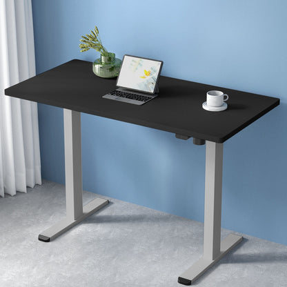 Artiss Standing Desk Motorised 120CM Black-Office Desks-PEROZ Accessories