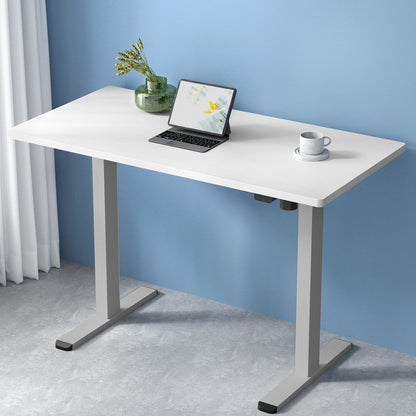 Artiss Standing Desk Motorised 120CM White-Office Desks-PEROZ Accessories