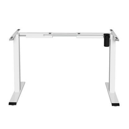 Artiss Electric Standing Desk Frame Only Height Adjustable 70KG Load White-Office Desks-PEROZ Accessories