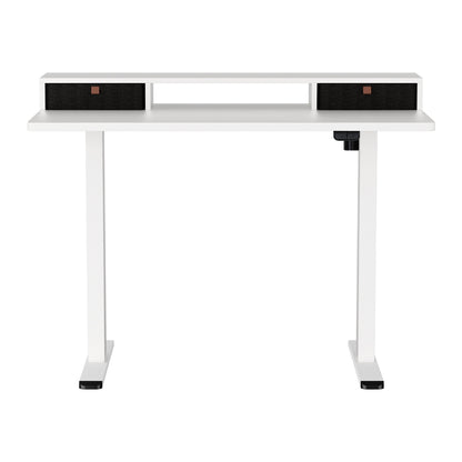 Artiss Electric Standing Desk with Storage Shelf Drawer Office Table 120CM-Furniture &gt; Office &gt; Office &amp; Desk Chairs-PEROZ Accessories