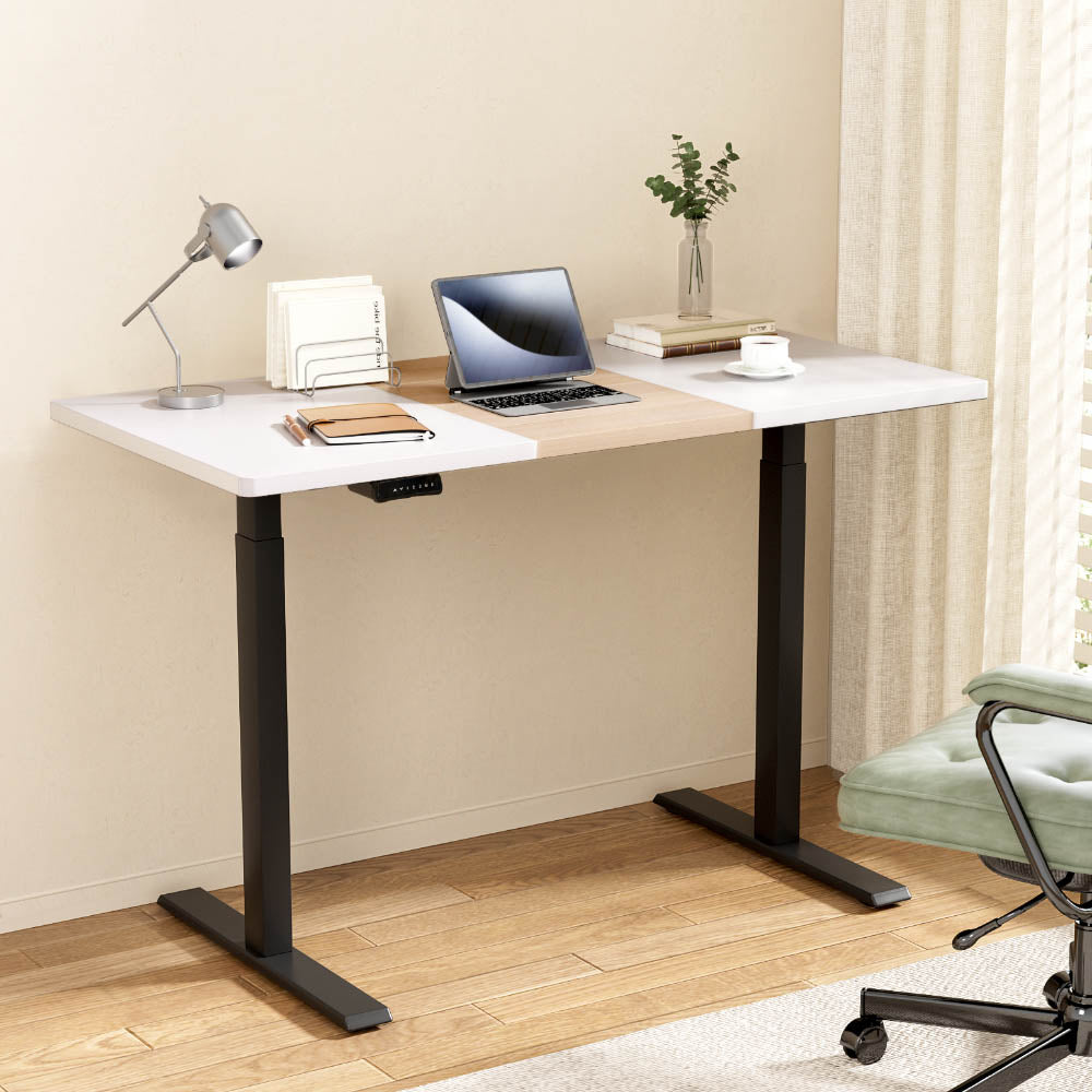 Artiss Standing Desk Motorised Electric Dual Motor 120CM-Furniture &gt; Office-PEROZ Accessories