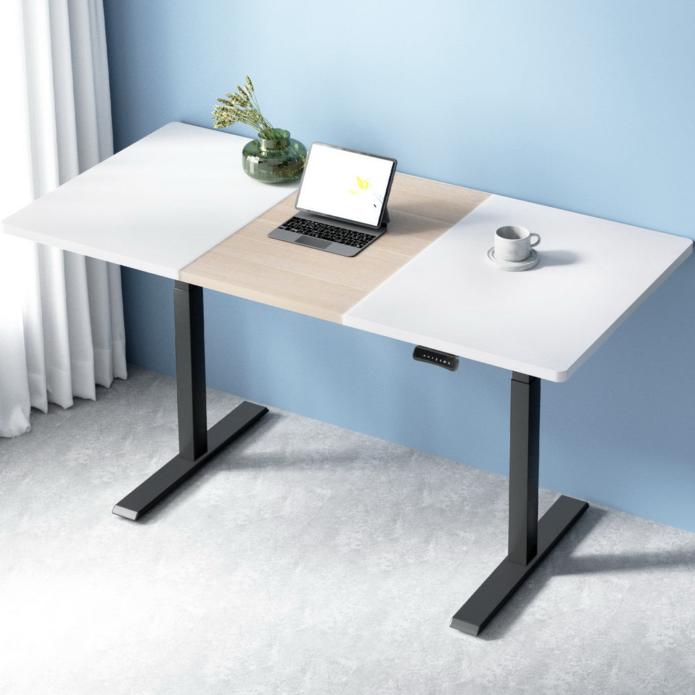 Artiss Standing Desk Motorised Electric Dual Motor 140cm-Furniture &gt; Office-PEROZ Accessories