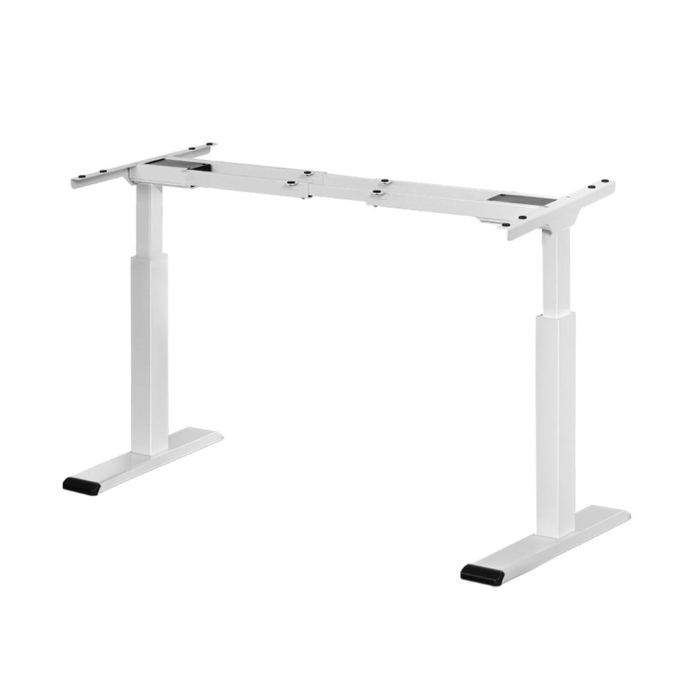 Artiss Standing Desk Frame Only Dual Motor Motorised White-Furniture &gt; Office &gt; Desks-PEROZ Accessories