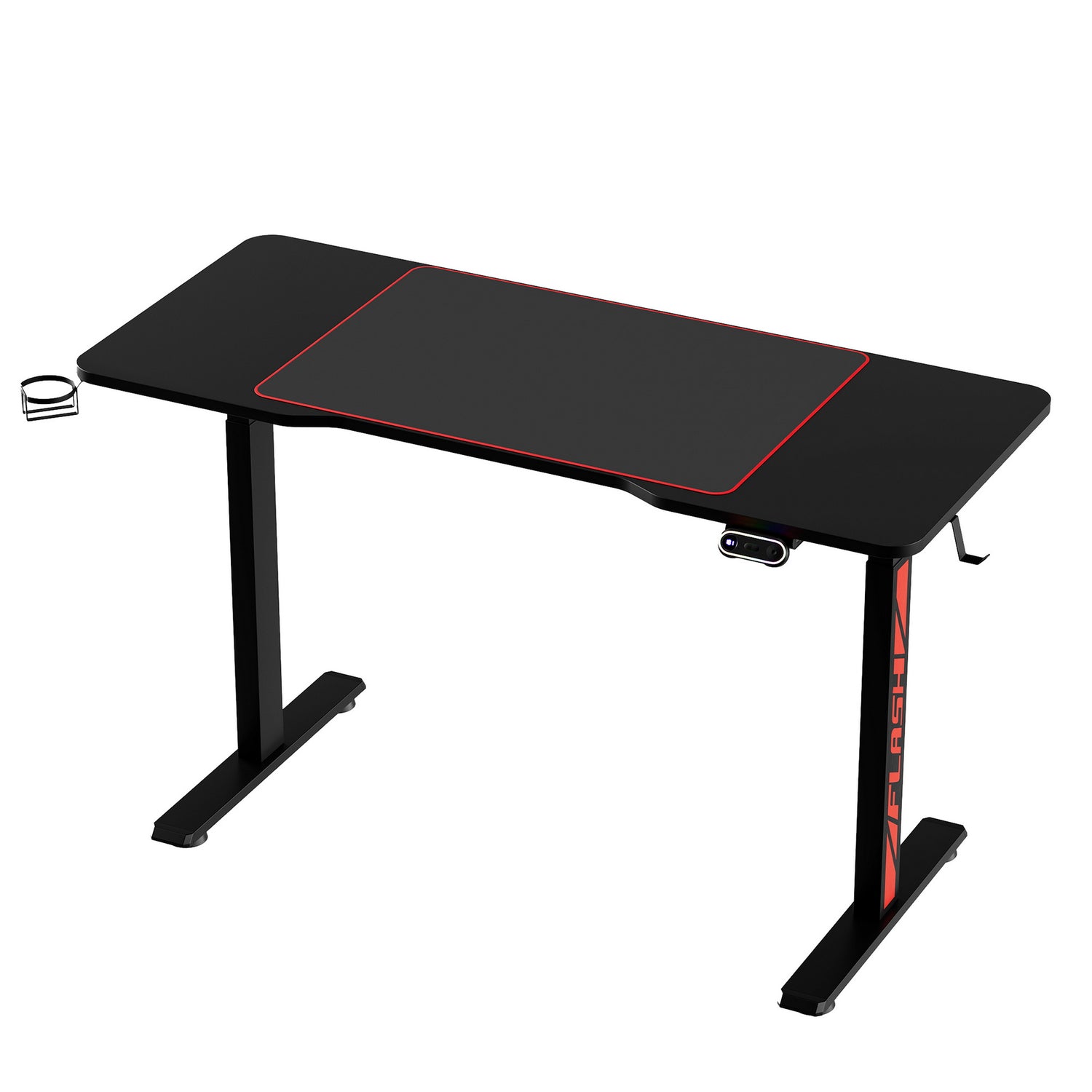 Artiss Gaming Desks Standing Desk Motorised 140CM Black-Office Desks-PEROZ Accessories