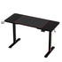 Artiss Gaming Desks Standing Desk Motorised 140CM Black-Office Desks-PEROZ Accessories