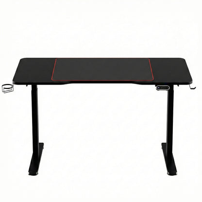 Artiss Gaming Desks Standing Desk Motorised 140CM Black-Office Desks-PEROZ Accessories