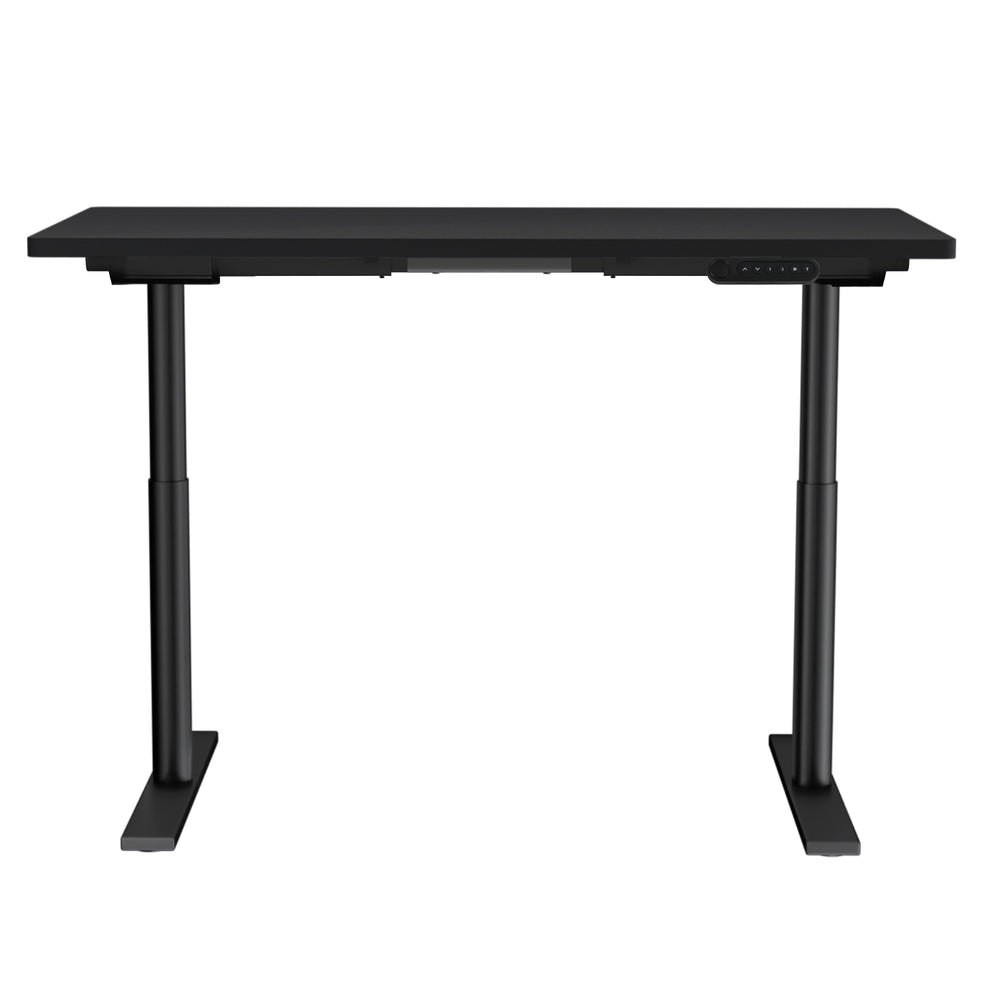 Artiss Standing Desk Motorised Electric Dual Motor Black 120CM-Office Desks-PEROZ Accessories